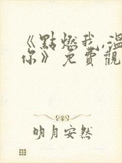 《点燃我,温暖你》免费观看