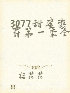 3077甜蜜惩罚第一季全集台词完整版在线观看