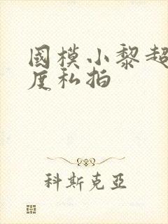 国模小黎超大尺度私拍封面