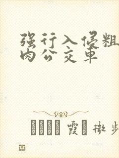 强行入侵粗暴h肉公交车