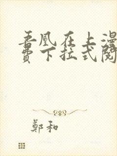 吾凰在上漫画免费下拉式阅读