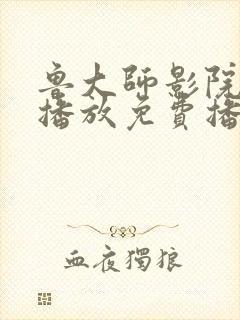 鲁大师影院在线播放免费播放电视剧