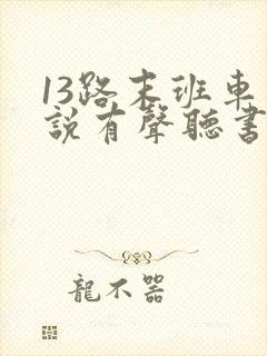 13路末班车小说有声听书