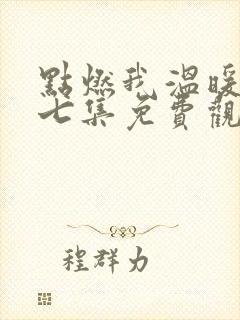 点燃我温暖你第七集免费观看