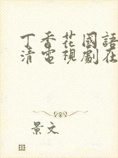 丁香花国语版高清电视剧在线观看封面