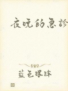 夜晚的急诊室2