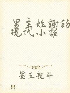 男主姓谢的总裁现代小说