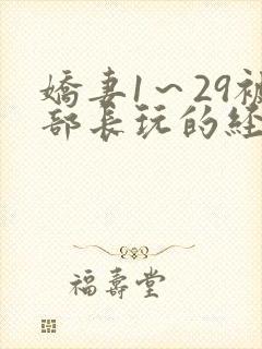 娇妻1～29被部长玩的经过小说
