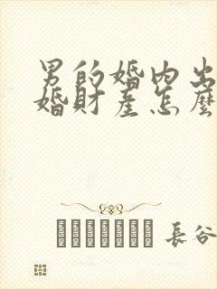 男的婚内出轨离婚财产怎么分配