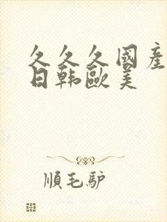 久久久国产精品日韩欧美封面