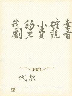 我的小确幸电视剧免费观看全集完整版