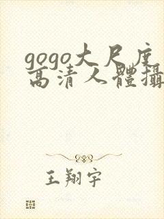 gogo大尺度高清人体摄影