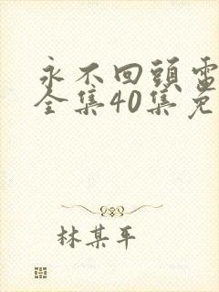 永不回头电视剧全集40集免费观看