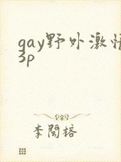 gay野外激情3p