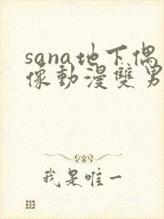 sana地下偶像动漫双男主免费观看动漫封面