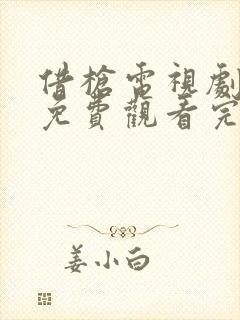借枪电视剧全集免费观看完整版
