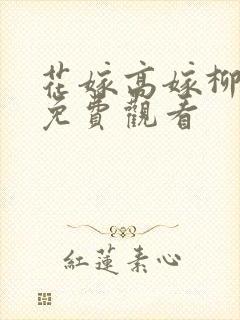 花嫁高嫁柳嫁家免费观看