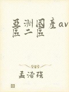 亚洲国产av一区二区