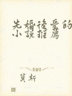 先婚后爱的原耽小说推荐