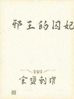 邪王的囚妃封面