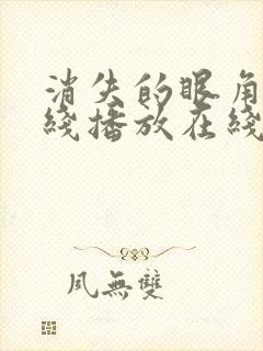 消失的眼角膜在线播放在线观看