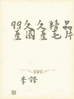 99久久精品国产国产毛片封面