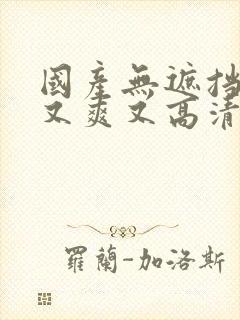 国产无遮挡又黄又爽又高清免费在线观看