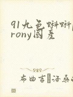 91九色蝌蚪prony国产