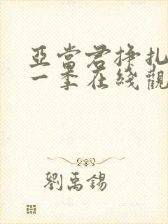 亚当君挣扎吧第一季在线观看