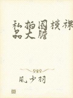 私拍国模裸体极品大胆