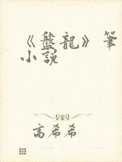 《盘龙》笔趣阁小说封面