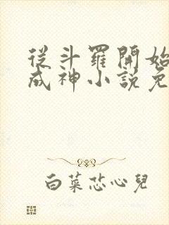 从斗罗开始逆天成神小说免费封面