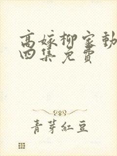 高嫁柳家动画第四集免费