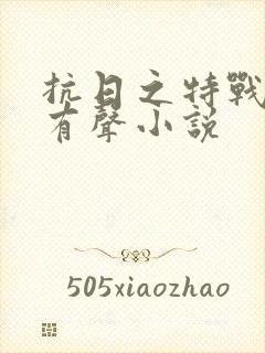 抗日之特战兵王有声小说