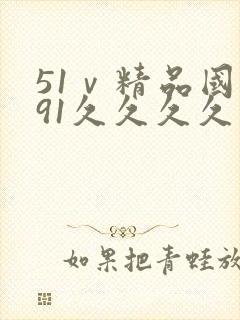 51ⅴ精品国产91久久久久久