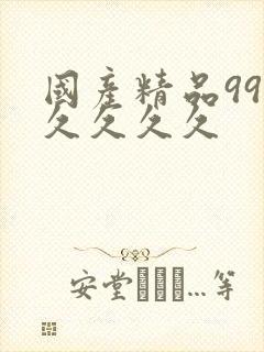国产精品99久久久久久