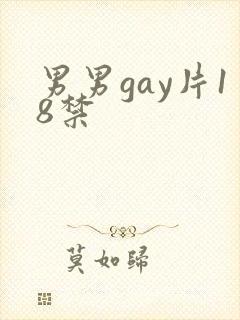 男男gay片18禁