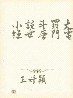 小说斗罗大陆2绝世唐门电子书下载封面