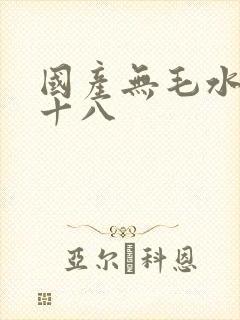 国产无毛水多女十八