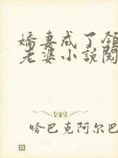 娇妻成了领导的老婆小说阅读全文下