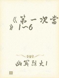 《第一次当人妻》1~6封面