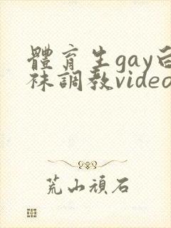 体育生gay白袜调教video网站
