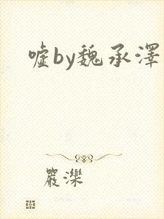 嘘by魏承泽封面