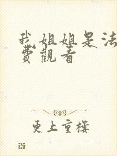 我姐姐是法官免费观看