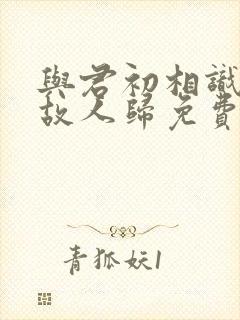 与君初相识恰似故人归免费