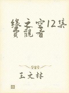 缘之空12集免费观看封面