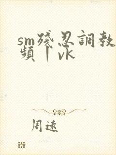 sm残忍调教视频丨vk