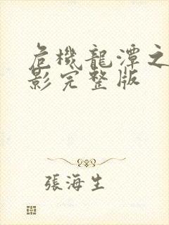 危机龙潭之战电影完整版封面