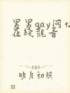 男男gay网站在线观看