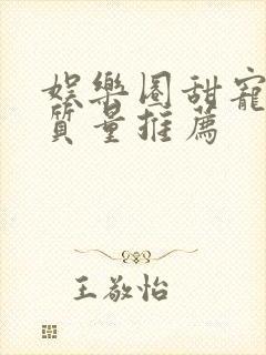 娱乐圈甜宠文高质量推荐